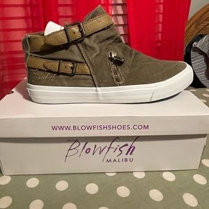 Canvas material / leather straps…